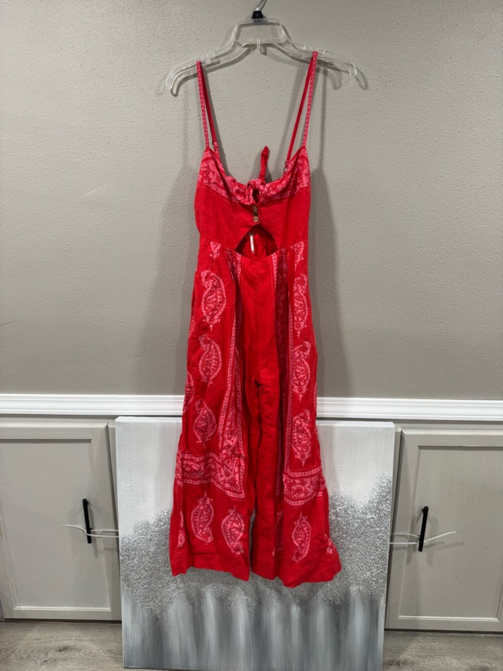 Free People Feel The Sun Wide Leg Jumpsuit - Picture 2 of 9
